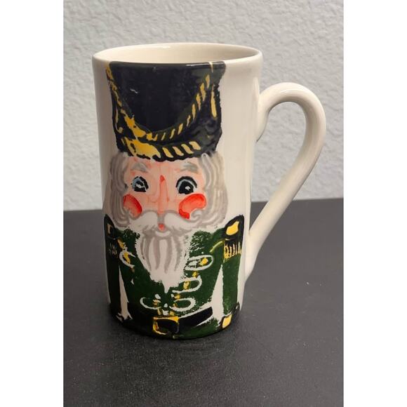 VIETRI Made In Italy Nutcrackers Latte Mug With Soldier